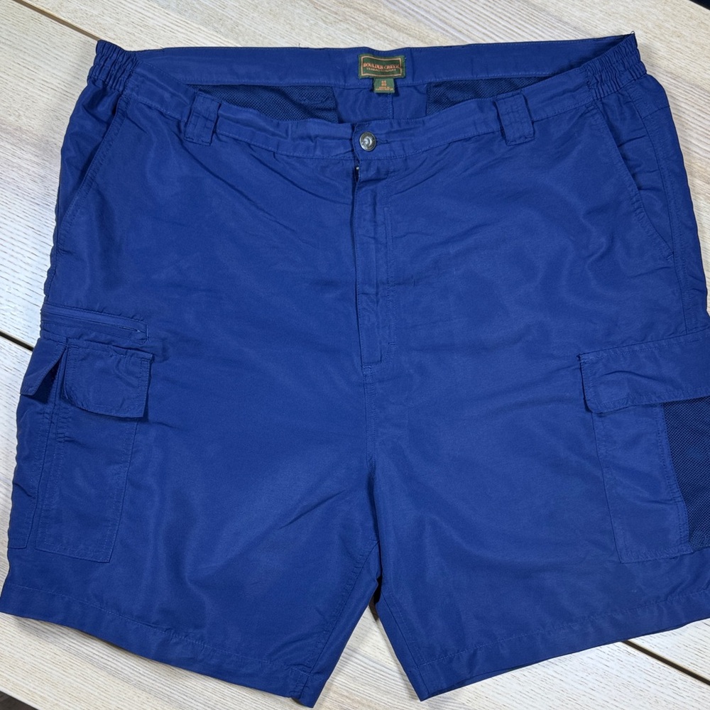 Men's Cargo Shorts in Deep Blue – Lightweight Outdoor Utility